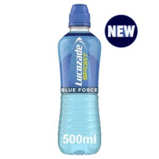 Picture of 500 Sport Lucozade BLUE FORCE  x12 DRS